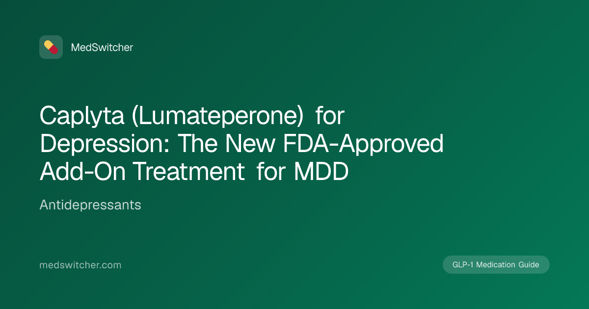 Caplyta (Lumateperone) for Depression: The New FDA-Approved Add-On ...