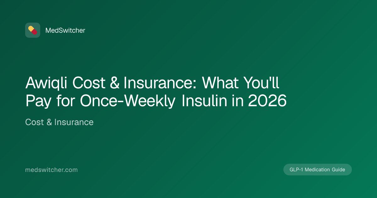 Awiqli Cost & Insurance: What You'll Pay for Once-Weekly Insulin in ...